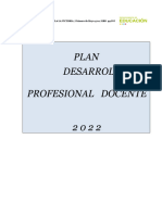 Plan Desarrollo La Victoria-2022