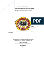 PDF Makalah Alkilasi Dalam Proses Pengilangan Minyak Bumi - Compress