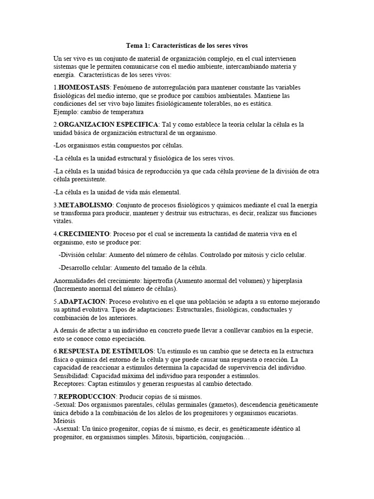 Tema 1 y 2 pdf biolog a celular las bacterias