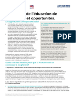 Policy Brief - La Gratuite de Leducation de Base Defis Et Opportunites.