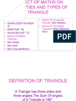 Types of Triangle(Phillour Girls)