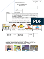 Evaluación Diagnóstica Historia 2dob