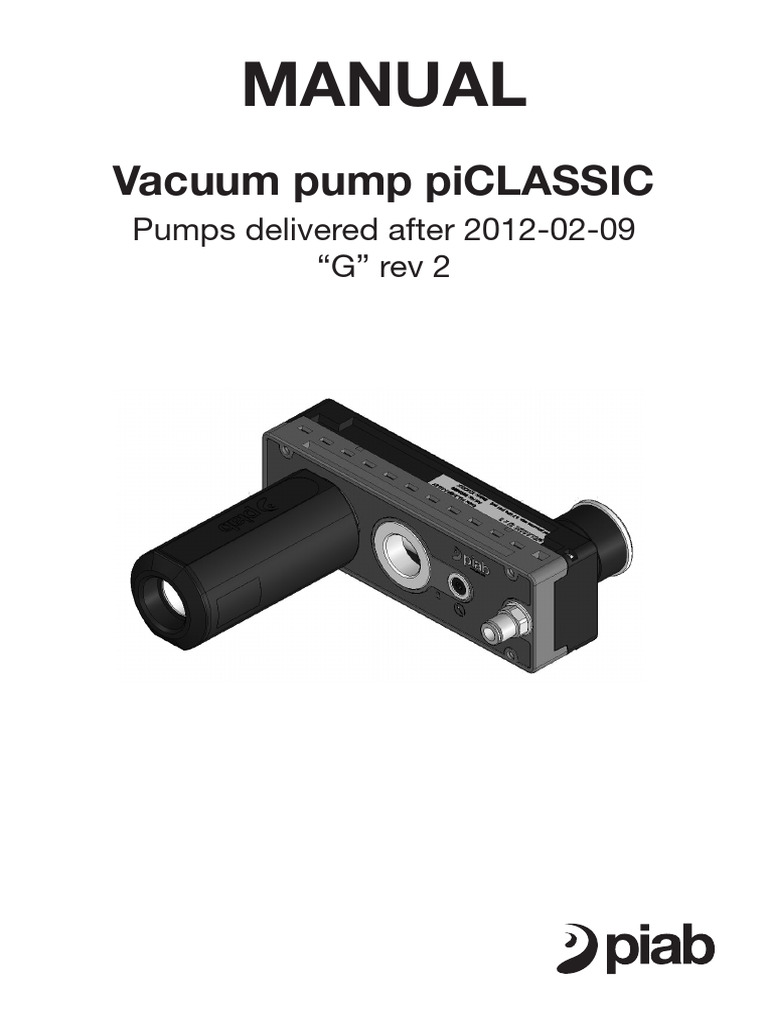 Rev11 en Manual Piclassic Cut | PDF | Physical Sciences | Pressure