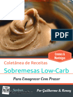 Sobremesas Low-Carb - Cremes, Coberturas & Manteigas - v5