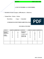 2º Mesociclo Fútbol Infantil