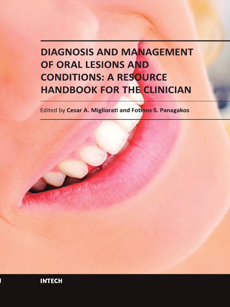 Diagnosis and Management of Oral Lesions and Conditions | PDF | Self ...