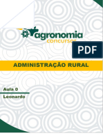 Administração Rural Autor Agronomia Concursos