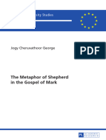 The Metaphor of Shepherd in the Gospel of Mark- Jogy C. George