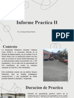 Presentación Informe Práctica II