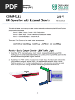 COMP 4131 - Lab 4 - Operation with External Circuits - Fall2022