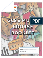 Gcse Course Booklet