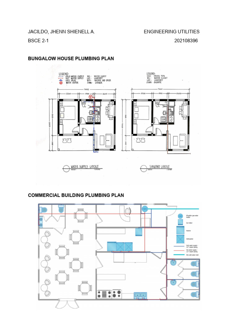 PLUMBING PLAN | PDF