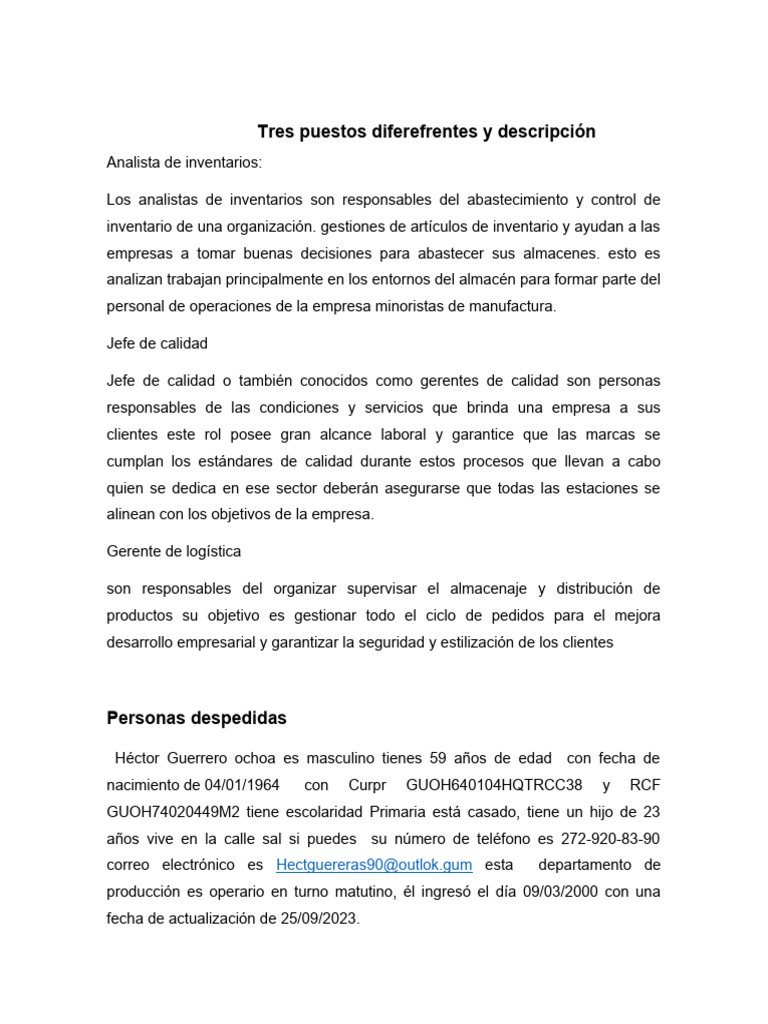 Trabajo | PDF | Crecimiento personal y profesional | Negocios