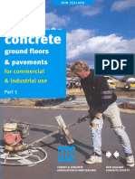 Concrete Ground Floors and Pavements Par