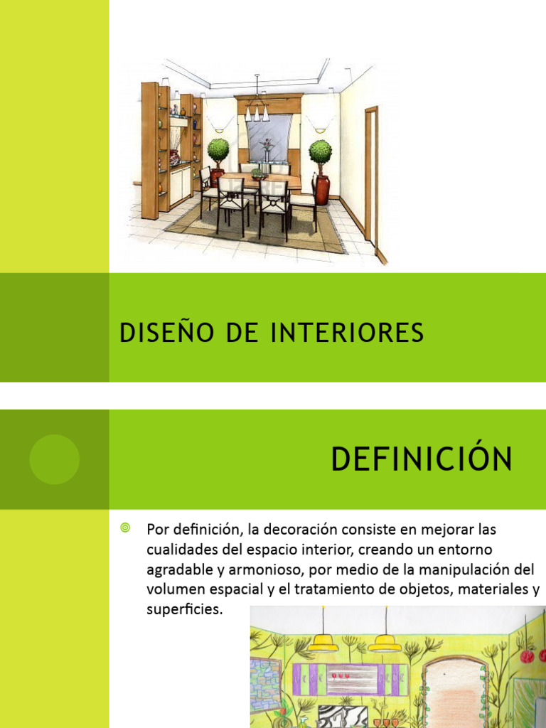 Diseño De Interiores Pdf Color Amarillo