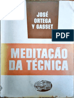 [Livro] Meditação Da Técnica (Ortega; Gasset) (1)