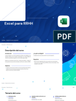 Microsoft Excel para RRHH - Online