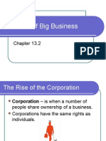 The Rise of Big Business