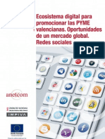 Ecosistema Digital para Promocionar Las PYME Valencianas. Oportunidades de Un Mercado Global. Redes Sociales