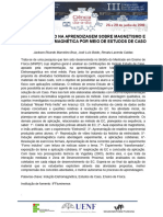 Mileto, EXPERIMENTAÇÃO NA APRENDIZAGEM SOBRE MAGNETISMO E