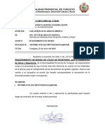 INFORME N°20 Req.-INFRAESTRUCTURA