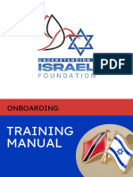 Uif On-Boarding Training Manual
