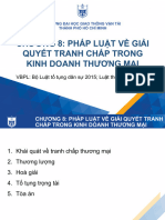 (DH GTVT) - Luat Kinh Te - Chuong 7 - Giai Quyet Tranh Chap Hop Dong