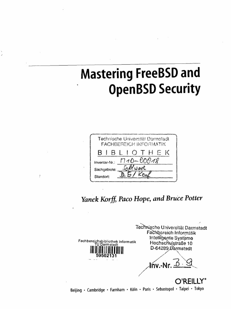 FreeBSD & OpenBSD Security Guide | PDF