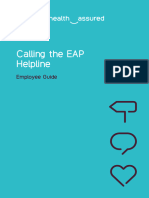 Calling The EAP Helpline