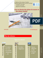 Cours N°3 Initiation Au Dessin Des Plans Des Fondation Et Toiture