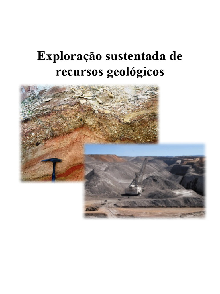 Exploração Sustentada de Recursos Geologicos | PDF