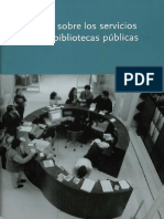 Pautas Sobre Los Servicios de Las Bibliotecas Publ