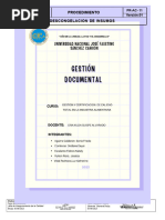 Desccongelamiento de Insumos