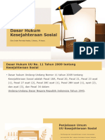 Dasar Hukum Kesejahteraan Sosial