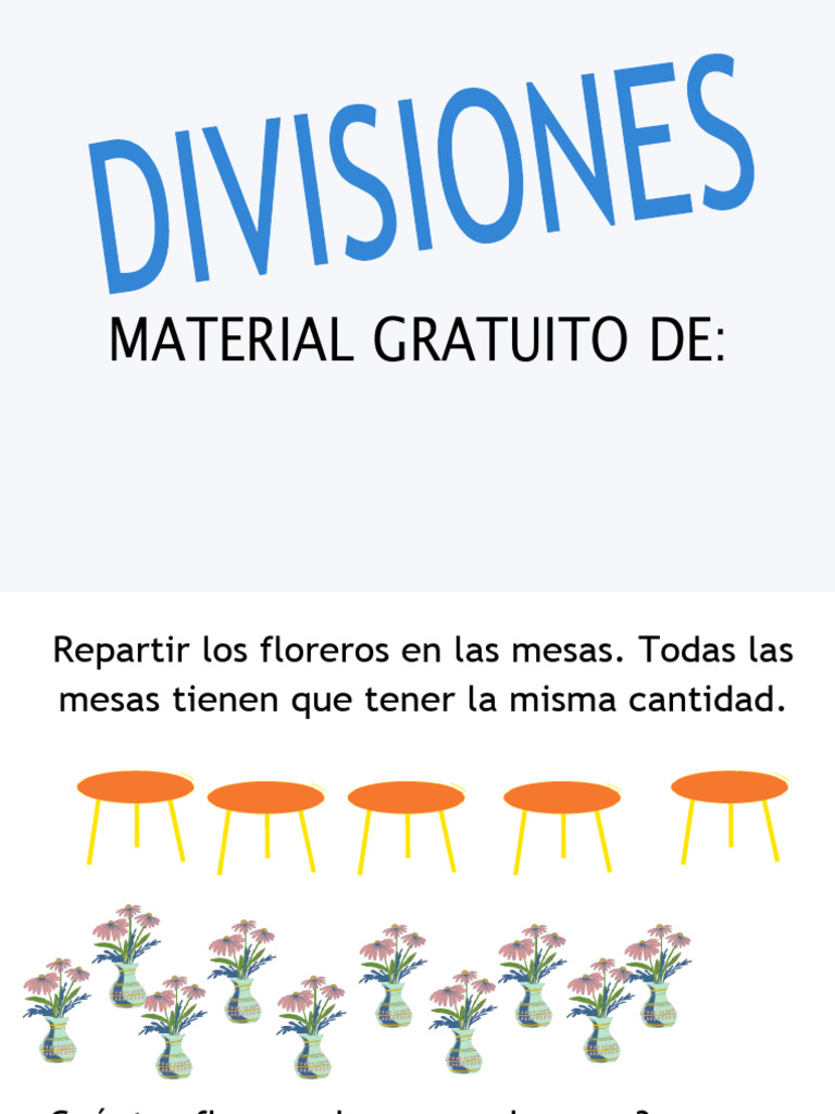 Material Gratuito DIVISIÓN | PDF