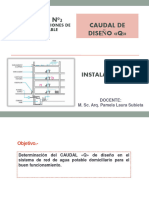 TEMA 02 INST. DE AGUA POTABLE (Caudal de Diseño)