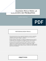 Metodología Pdca para La Solución de Problemas