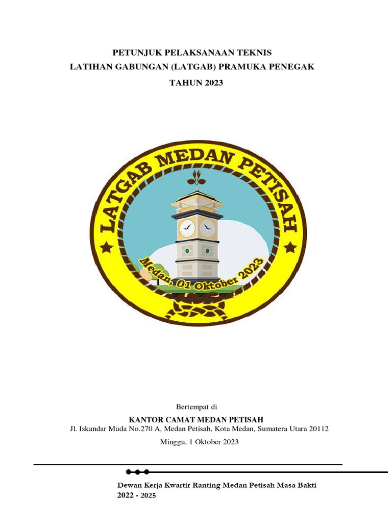 Juklak latgab pramuka penegak mp 2023 pdf