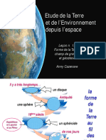 Etude de La Terre Et de L'environnement Depuis L'espace