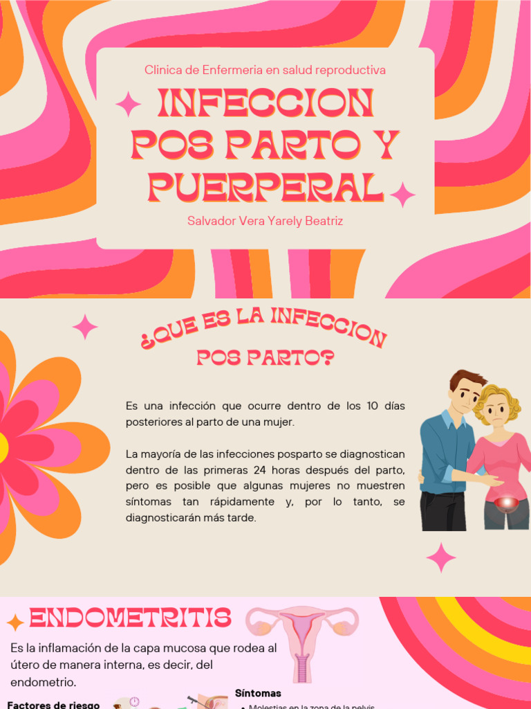 Infeccion Pos Parto y Puerperal | PDF