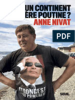 Un Continent Derriere Poutine - Anne Nivat