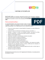 Offre D'emploi - Responsable Qualité (H - F) - 1