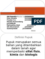 Analisis Industri Pupuk Urea