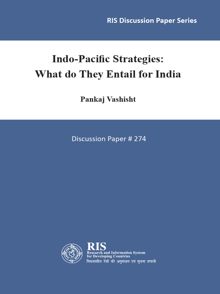 Indo-Pacific Strategies and India's Role | PDF | European Union ...