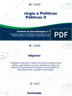 Psicologia e Politicas Públicas II - Unidade 11 Slide