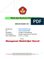 MODUL AJAR KELAS II BAB 1. MAKHRIJUL HURUFdocx