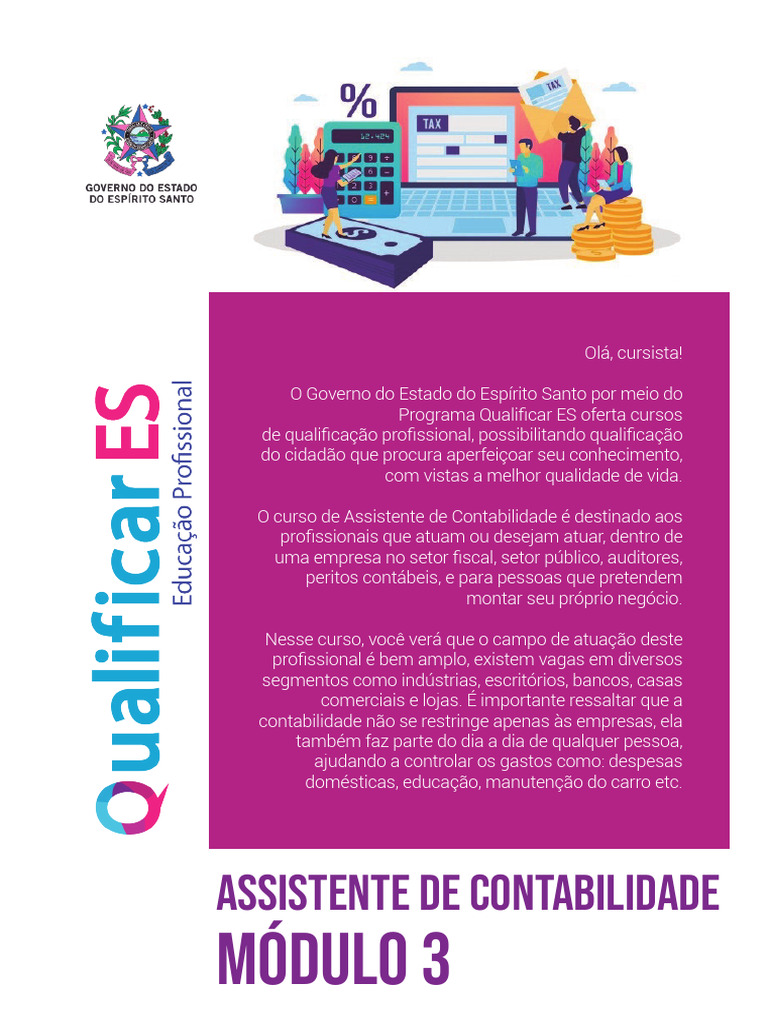 Assistente de Contabilidade Apostila Módulo 03 | PDF