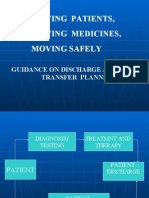 Moving Patients, Moving Medicines, Moving Safely: Guidance On Discharge and Transfer Planning