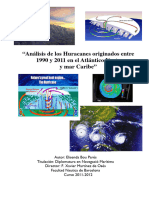 Analisis Huracanes 1990 2011 Atlántico Norte Caribe