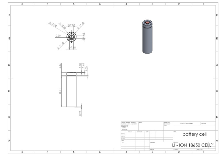 Li - Ion 18650 Cell | PDF